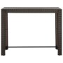 Gartenbar-Möbelset, 7-teilig, aus braunem PE-Rattan mit Armlehnen von vidaXL, Gartensets - Ref: Foro24-3064813, Preis: 479,75...