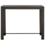 Muebles de bar de jardín 7 pzas ratán PE reposabrazos marrón by vidaXL, Garden sets - Ref: Foro24-3064813, Price: 470,24 €, D...