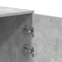 Armario de madera de ingeniería gris hormigón 50x45x103,5 cm by , Lockers and storage cabinets - Ref: Foro24-859045, Price: 9...