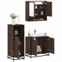 Set de muebles baño 3 pzas madera contrachapada roble marrón von , Badezimmermöbel - Ref: Foro24-3300979, Preis: 203,09 €, Ra...