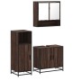 Set de muebles baño 3 pzas madera contrachapada roble marrón von , Badezimmermöbel - Ref: Foro24-3300979, Preis: 203,09 €, Ra...