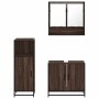 Set de muebles baño 3 pzas madera contrachapada roble marrón von , Badezimmermöbel - Ref: Foro24-3300979, Preis: 203,09 €, Ra...