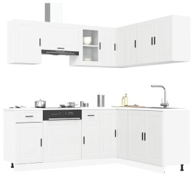 Mueble de cocina Porto blanco 11 piezas madera contrachapada von , Küchenschränke - Ref: Foro24-3314961, Preis: 693,04 €, Rab...