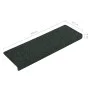 Stair mat 15 pcs brown punched fabric 65x21x4cm by vidaXL, Stair mats - Ref: Foro24-326192, Price: 44,70 €, Discount: %