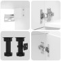 Mueble cocina Kalmar blanco de alto brillo 7 pzas von , Küchenschränke - Ref: Foro24-3314783, Preis: 644,31 €, Rabatt: %