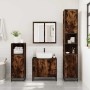 Set de muebles baño 3 pzas madera contrachapada roble ahumado by , Bathroom furniture - Ref: Foro24-3301067, Price: 267,70 €,...
