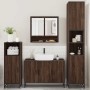 Set de muebles baño 4 pzas madera contrachapada roble marrón by , Bathroom furniture - Ref: Foro24-3301224, Price: 409,77 €, ...