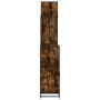 Set de muebles baño 4 pzas madera contrachapada roble ahumado de , Muebles de baño - Ref: Foro24-3301232, Precio: 456,96 €, D...