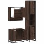 Set de muebles baño 3 pzas madera contrachapada roble marrón von , Badezimmermöbel - Ref: Foro24-3301099, Preis: 255,66 €, Ra...