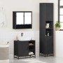 Juego de muebles de baño 3 pzas madera contrachapada negro by , Bathroom furniture - Ref: Foro24-3301115, Price: 305,46 €, Di...
