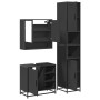 Juego de muebles de baño 3 pzas madera contrachapada negro by , Bathroom furniture - Ref: Foro24-3301115, Price: 305,46 €, Di...
