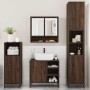 Set de muebles baño 4 pzas madera contrachapada roble marrón von , Badezimmermöbel - Ref: Foro24-3301239, Preis: 350,37 €, Ra...