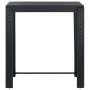 Gartenbar-Möbelset, 5-teilig, aus schwarzem PE-Rattan mit Armlehnen von vidaXL, Gartensets - Ref: Foro24-3064811, Preis: 392,...