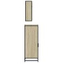 Set de muebles de baño 3 pzas madera contrachapada roble Sonoma von , Badezimmermöbel - Ref: Foro24-3300951, Preis: 219,42 €,...