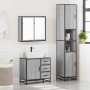 Set de muebles de baño 3 pzas madera contrachapada gris sonoma von , Badezimmermöbel - Ref: Foro24-3301078, Preis: 324,17 €, ...