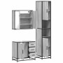 Set de muebles de baño 3 pzas madera contrachapada gris sonoma von , Badezimmermöbel - Ref: Foro24-3301078, Preis: 324,17 €, ...