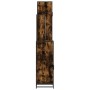 Set de muebles baño 4 pzas madera contrachapada roble ahumado von , Badezimmermöbel - Ref: Foro24-3301197, Preis: 428,59 €, R...