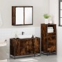Set de muebles baño 3 pzas madera contrachapada roble ahumado von , Badezimmermöbel - Ref: Foro24-3301012, Preis: 245,48 €, R...