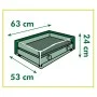 Natur Grillabdeckung 63x53x24 cm von Nature, Grillabdeckungen - Ref: Foro24-434652, Preis: 17,91 €, Rabatt: %