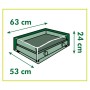 Nature Funda para barbacoa 63x53x24 cm by Nature, Barbecue covers - Ref: Foro24-434652, Price: 17,91 €, Discount: %