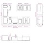 Mueble cocina Kalmar gris hormigón 8 pzas madera contrachapada by , Kitchen cabinets - Ref: Foro24-3314795, Price: 631,12 €, ...