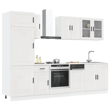 Mueble cocina Kalmar blanco de alto brillo 8 pzas von , Küchenschränke - Ref: Foro24-3314813, Preis: 706,65 €, Rabatt: %