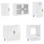 Mueble cocina Kalmar blanco de alto brillo 8 pzas von , Küchenschränke - Ref: Foro24-3314813, Preis: 706,65 €, Rabatt: %