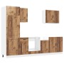 Mueble cocina Kalmar madera vieja 7 pzas madera contrachapada von , Küchenschränke - Ref: Foro24-3314769, Preis: 573,85 €, Ra...