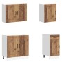 Mueble cocina Kalmar madera vieja 7 pzas madera contrachapada von , Küchenschränke - Ref: Foro24-3314769, Preis: 573,85 €, Ra...