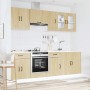 Mueble cocina Kalmar roble sonoma 8 pzas madera contrachapada von , Küchenschränke - Ref: Foro24-3314824, Preis: 525,18 €, Ra...