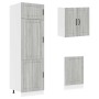 Mueble cocina Kalmar sonoma gris 8 pzas madera contrachapada von , Küchenschränke - Ref: Foro24-3314807, Preis: 622,34 €, Rab...