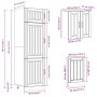 Mueble cocina Kalmar gris hormigón 8 pzas madera contrachapada by , Kitchen cabinets - Ref: Foro24-3314805, Price: 618,89 €, ...