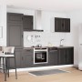 Mueble de cocina Kalmar negra 7 piezas madera contrachapada de , Armarios de cocina - Ref: Foro24-3314762, Precio: 608,82 €, ...
