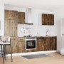 Mueble cocina Kalmar roble ahumado 7 pzas madera contrachapada de , Armarios de cocina - Ref: Foro24-3314776, Precio: 587,82 ...