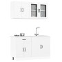 Mueble de cocina Kalmar blanco 4 piezas madera contrachapada von , Küchenschränke - Ref: Foro24-3314851, Preis: 295,12 €, Rab...