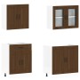 Mueble cocina Kalmar roble marrón 4 pzas madera contrachapada von , Küchenschränke - Ref: Foro24-3314858, Preis: 299,68 €, Ra...