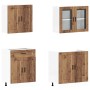 Mueble cocina Kalmar madera vieja 4 pzas madera contrachapada von , Küchenschränke - Ref: Foro24-3314879, Preis: 321,57 €, Ra...