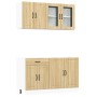 Mueble cocina Kalmar roble sonoma 4 pzas madera contrachapada von , Küchenschränke - Ref: Foro24-3314864, Preis: 294,89 €, Ra...