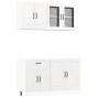 Mueble cocina Kalmar blanco de alto brillo 4 pzas von , Küchenschränke - Ref: Foro24-3314853, Preis: 331,79 €, Rabatt: %