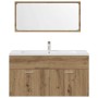 Juego de muebles baño 3 piezas madera ingeniería roble artisan by , Bathroom furniture - Ref: Foro24-3328594, Price: 130,45 €...