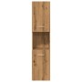 Juego de muebles baño 5 piezas madera ingeniería roble artisan by , Bathroom furniture - Ref: Foro24-3328604, Price: 417,14 €...