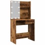 Tocador con LED madera vieja 74,5x40x141 cm von , Schlafzimmerkommoden - Ref: Foro24-857021, Preis: 107,22 €, Rabatt: %