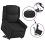 Sillón reclinable eléctrico pie cuero sintético negro brillante by , Armchairs - Ref: Foro24-3303422, Price: 324,34 €, Discou...