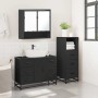 Juego de muebles de baño 3 pzas madera contrachapada negro de , Muebles de baño - Ref: Foro24-3301050, Precio: 284,37 €, Desc...