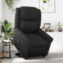 Sillón reclinable de masaje pie cuero sintético negro brillante by , Armchairs - Ref: Foro24-3303420, Price: 263,49 €, Discou...