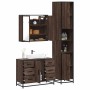 Set de muebles baño 3 pzas madera contrachapada roble marrón von , Badezimmermöbel - Ref: Foro24-3301084, Preis: 309,68 €, Ra...