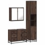 Set de muebles baño 3 pzas madera contrachapada roble marrón von , Badezimmermöbel - Ref: Foro24-3301084, Preis: 309,68 €, Ra...