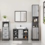 Set de muebles de baño 3 pzas madera contrachapada gris sonoma by , Bathroom furniture - Ref: Foro24-3301033, Price: 242,99 €...