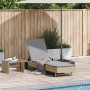 Tumbona con ruedas y cojín ratán sintético beige von , Liegen - Ref: Foro24-4104036, Preis: 156,70 €, Rabatt: %