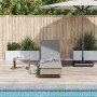 Tumbona con ruedas y cojín ratán sintético beige von , Liegen - Ref: Foro24-4104036, Preis: 156,70 €, Rabatt: %